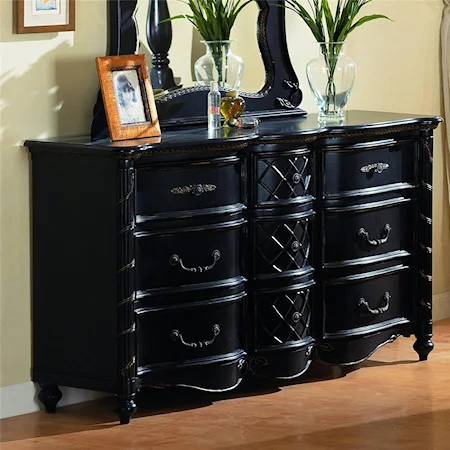 Nine Drawer Dresser